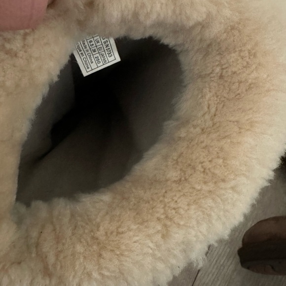 UGG Suburb Crochet Knit Slouch Suede Boots women’s size 8 - Picture 7 of 16